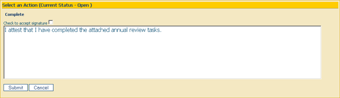 Completing an Assignment